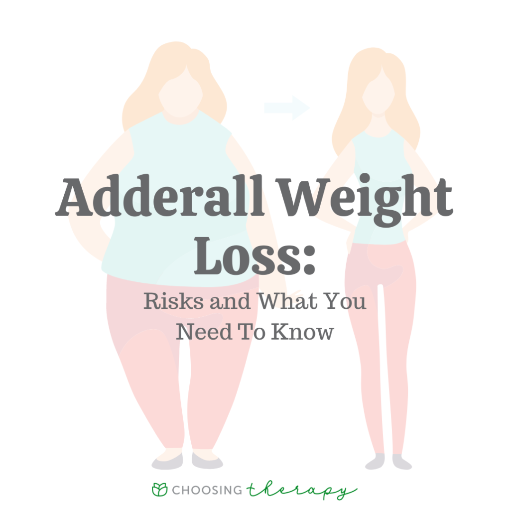does adderall make you lose weight