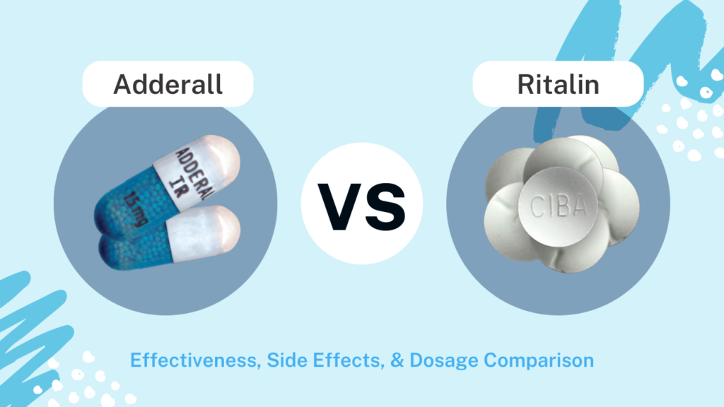 is adderall the same as ritalin