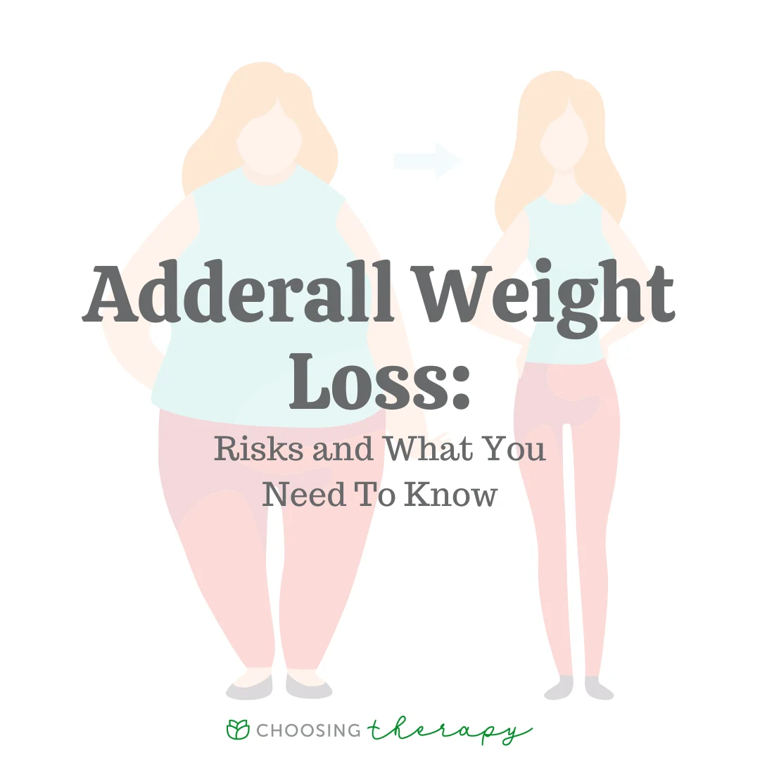 does adderall make you lose weight