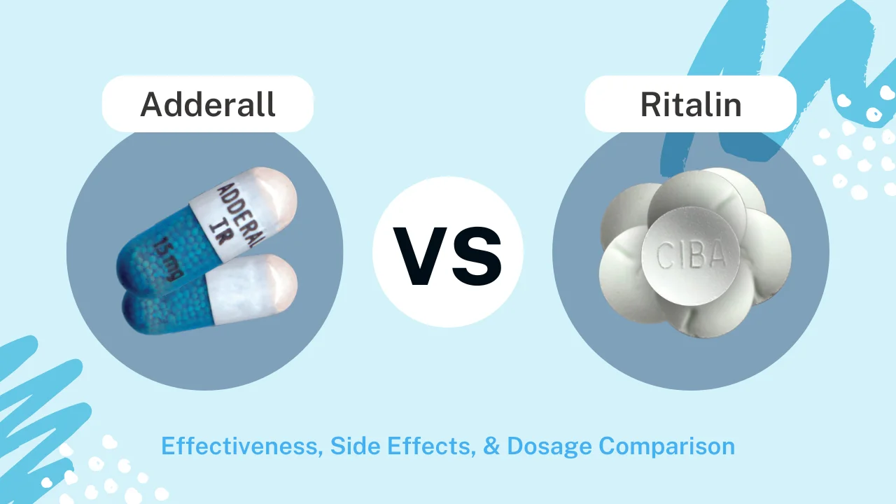 is adderall the same as ritalin